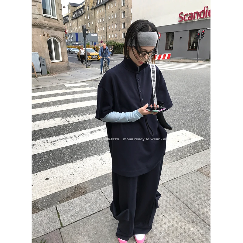 【Mona张绮贤】MONA polo衫高腰裤子 O125Y08935/O125K09170