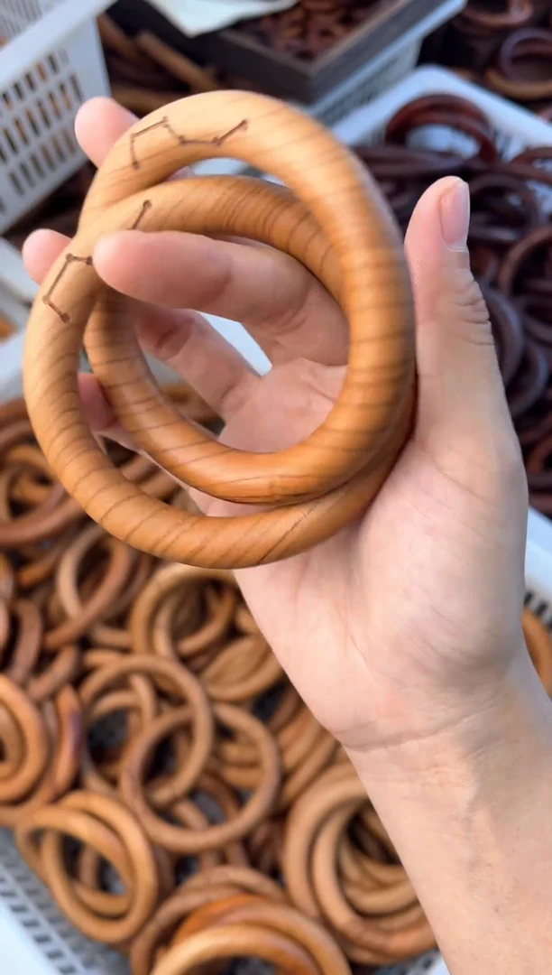 木桃木60乾坤圈六七星桃胶微瑕福利款随机发