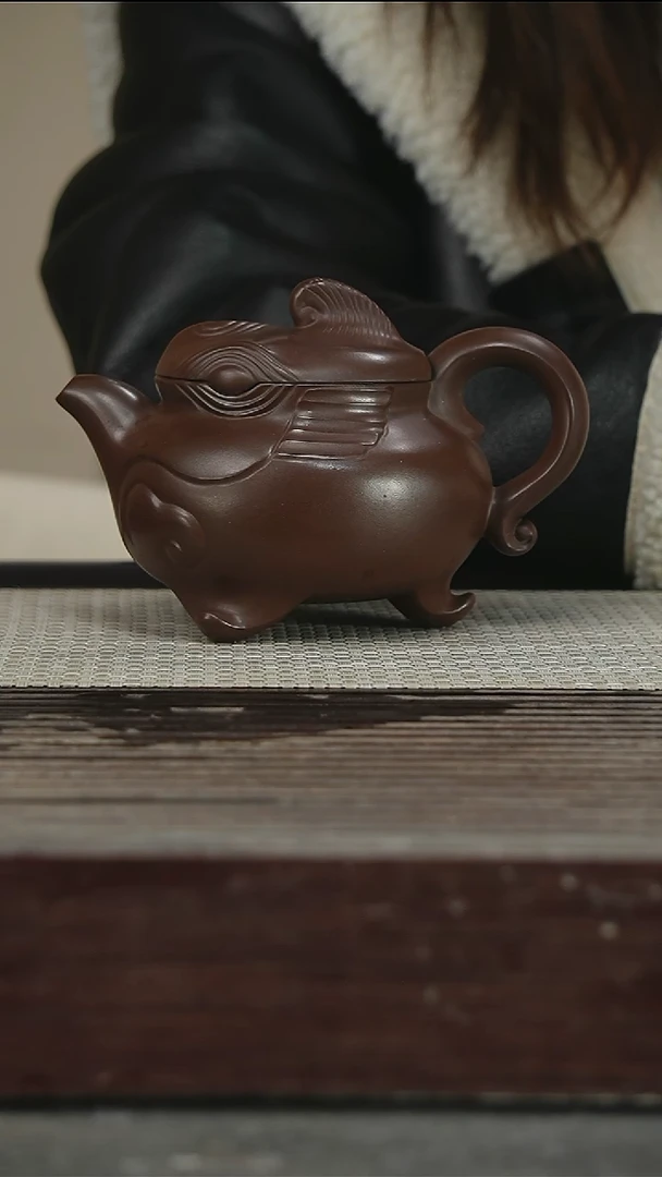 茶壶紫砂25号410CC