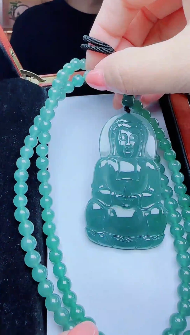 颈饰未镶嵌翡翠多样性发其一79573大观音