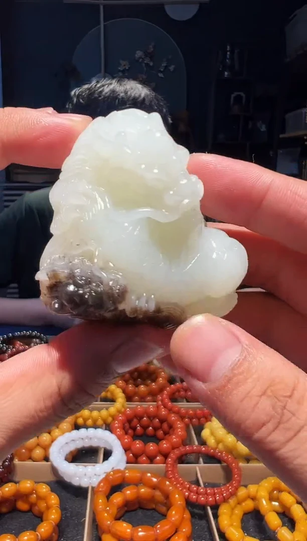 未镶嵌手链和田玉挂件