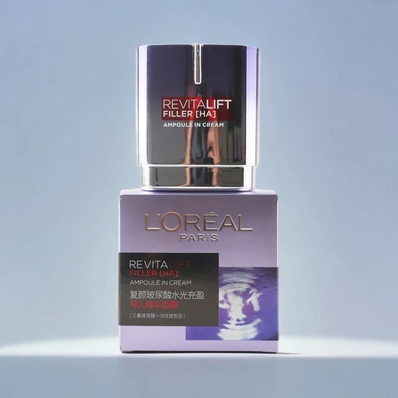 L'ORÉAL/欧莱雅复颜玻尿酸水光充盈导入精华面霜太空霜50ml正装