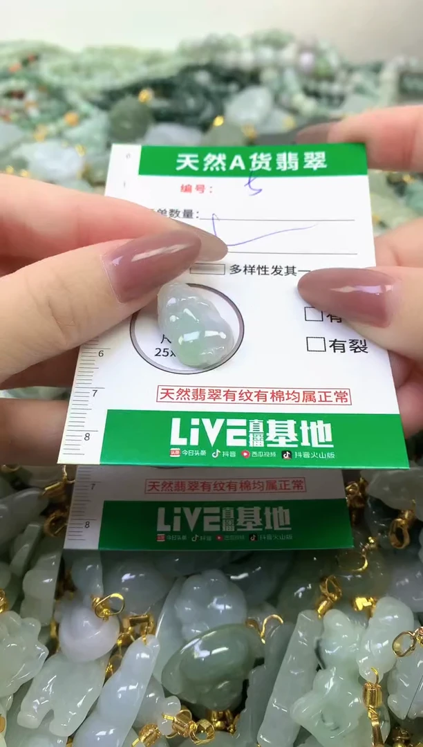 颈饰未镶嵌翡翠纯天然缅甸A货翡翠