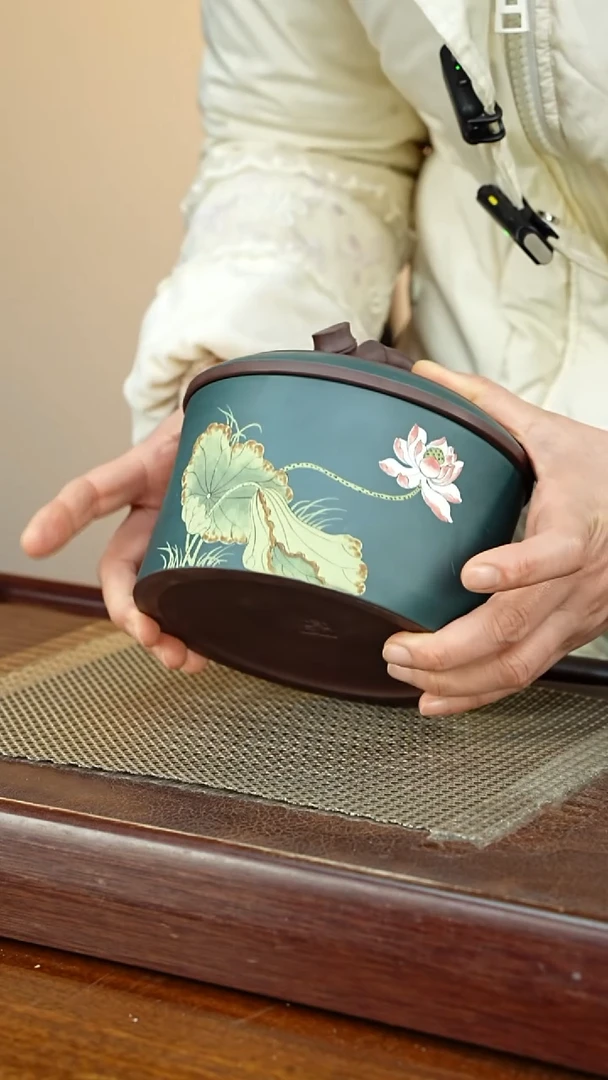 宜兴原矿紫砂茶叶罐