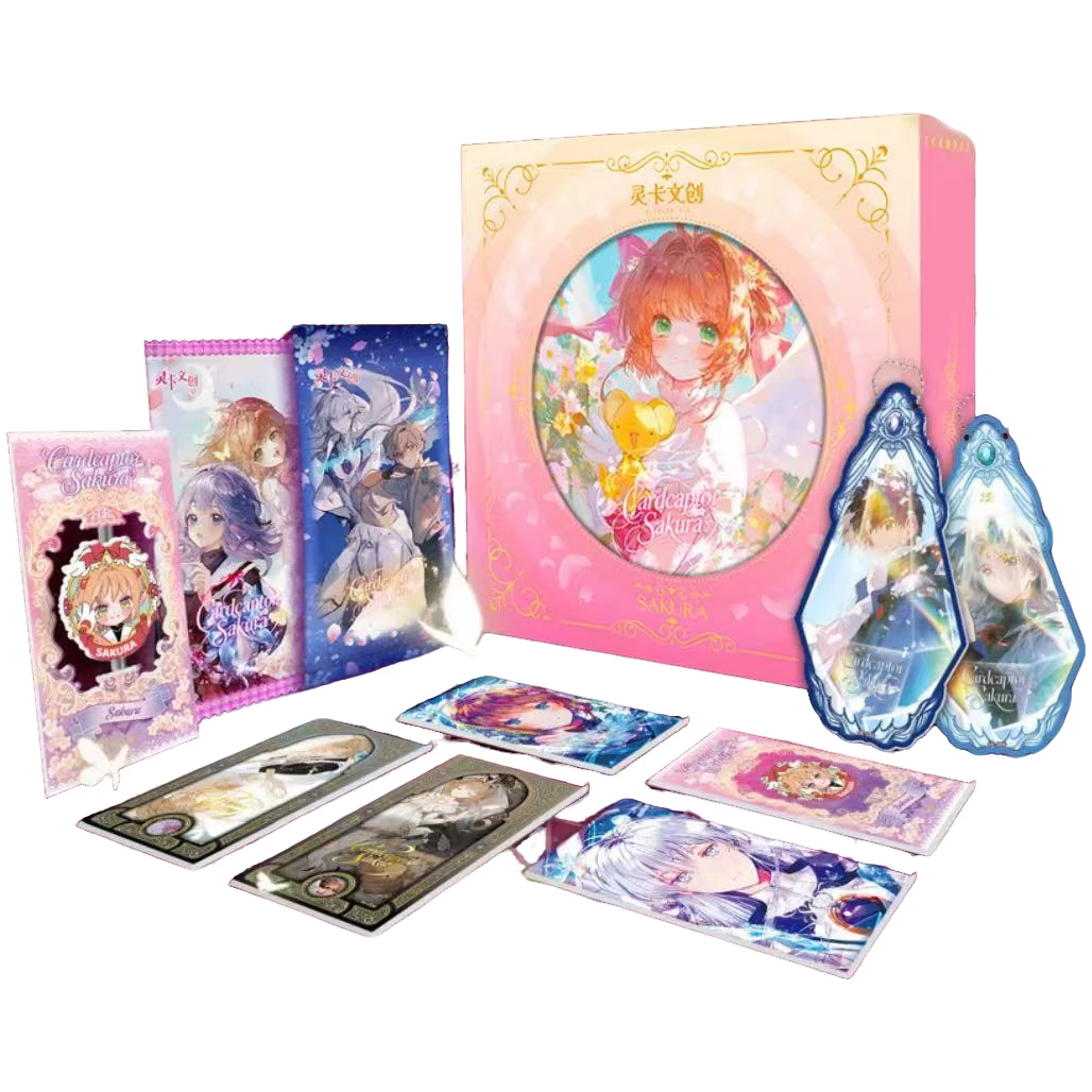 【小Y 玩法合集】灵卡文创第二弹魔卡少女樱收藏卡牌默认代拆