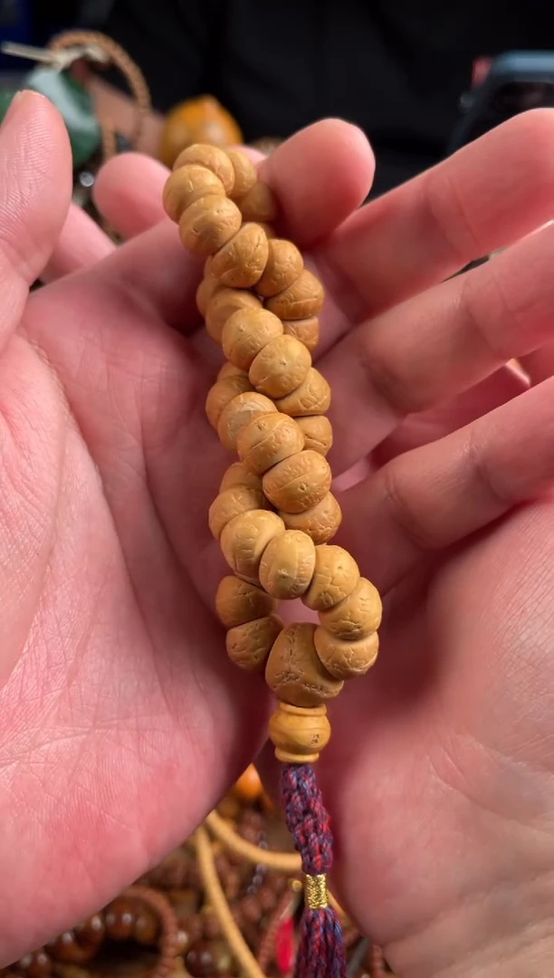 【闪购商品】凤眼菩提吊坠王胖子文玩工作室大肠手持1.3左右