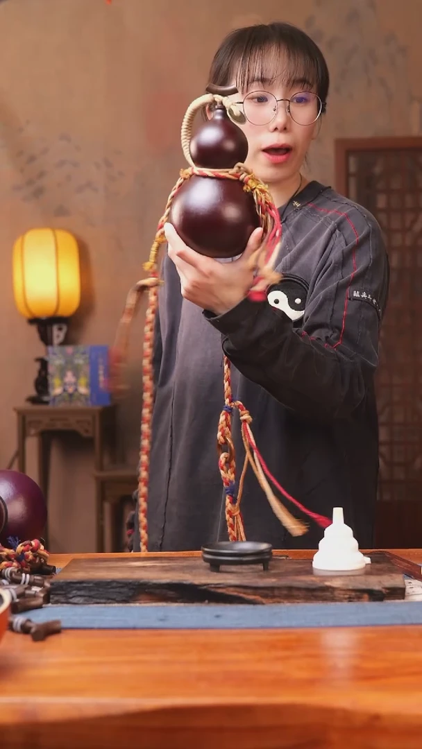 689号链接精品大漆葫芦现货现发[一物一拍]