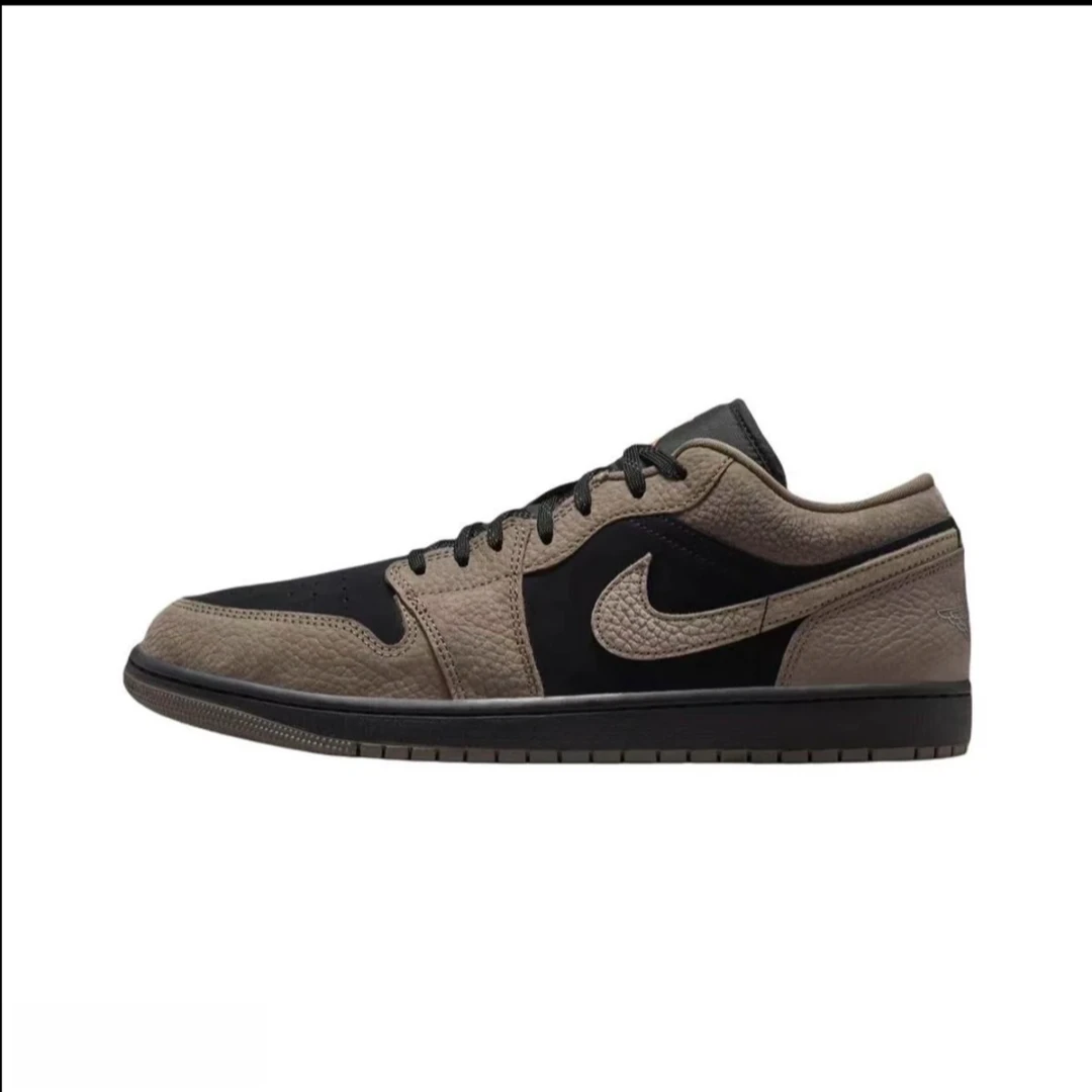【尖货来袭】Air Jordan 1 低帮 复古篮球鞋 棕黑色 IB7109005