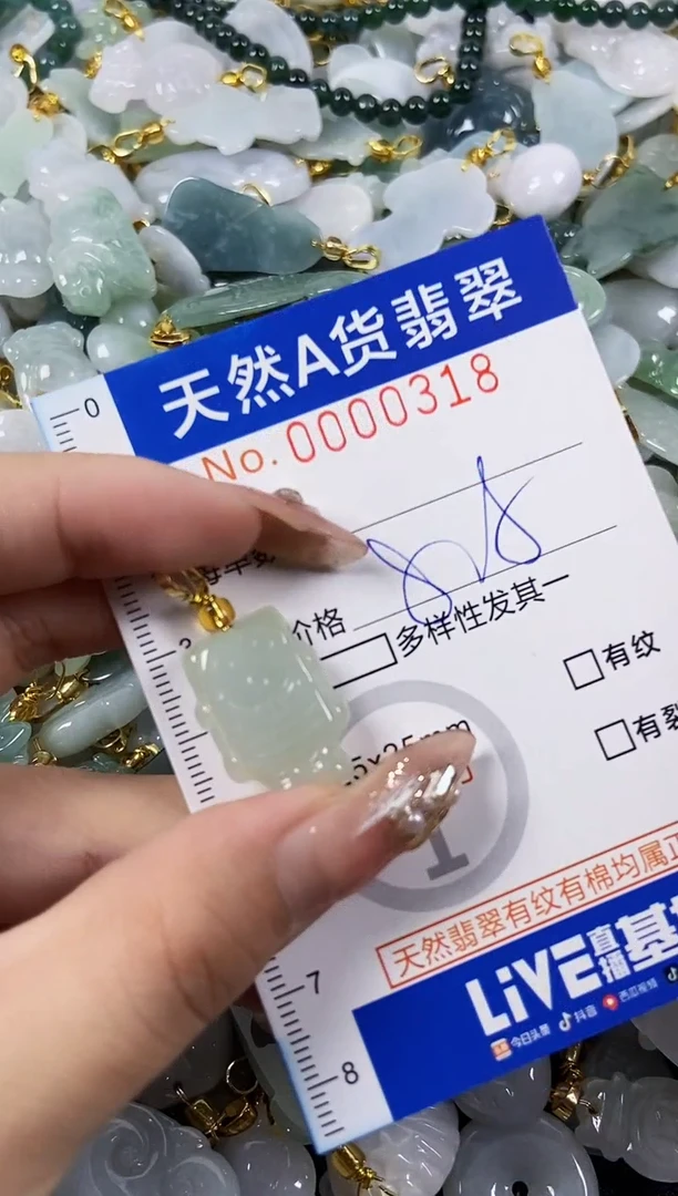 翡翠未镶嵌颈饰天然A货翡翠