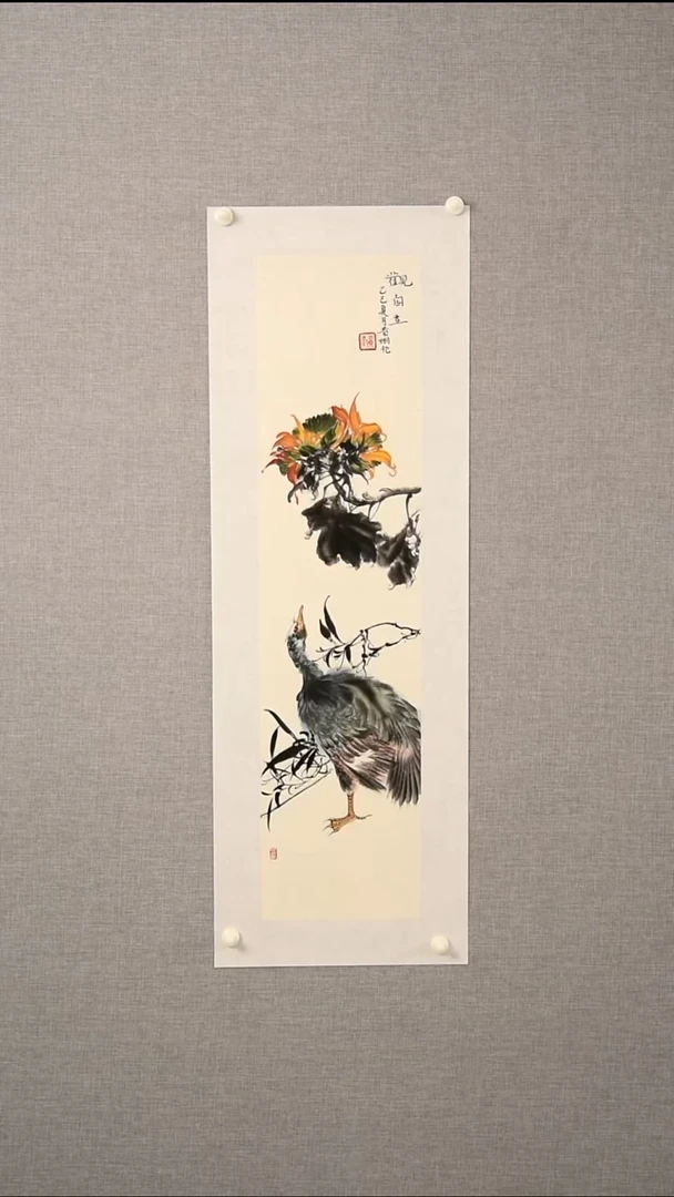国画黄老师-花鸟-一平尺-07