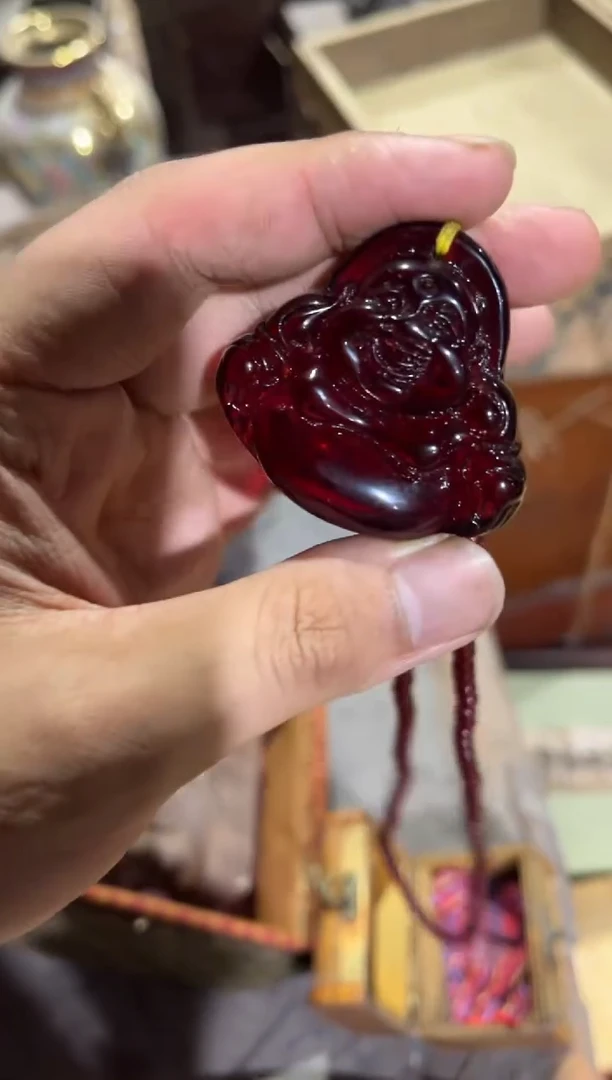 未镶嵌颈饰血珀硕哥精品专属链接D5