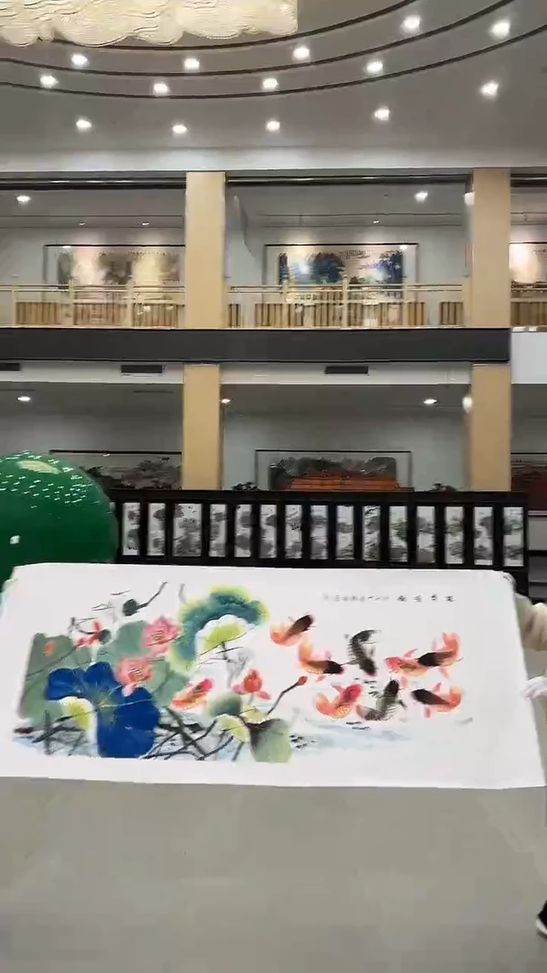 国画38国立书画艺术馆张继春老师作品