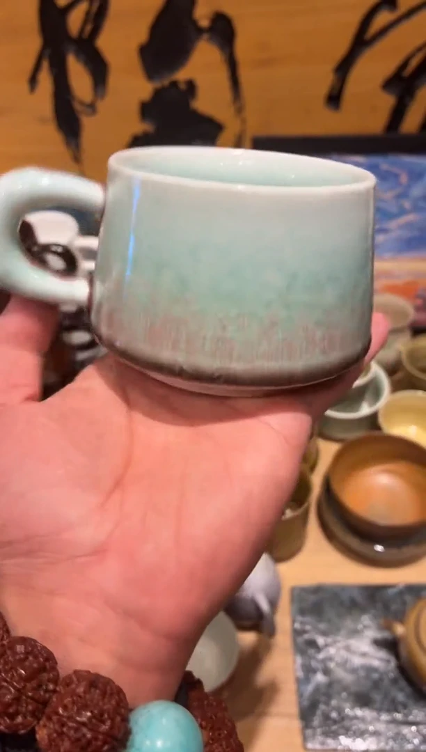 瓷片桐花咖啡杯（福利款）