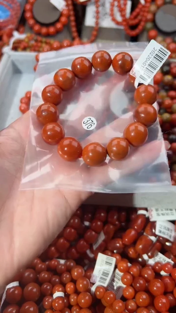 【闪购商品】南红玛瑙手串未镶嵌15