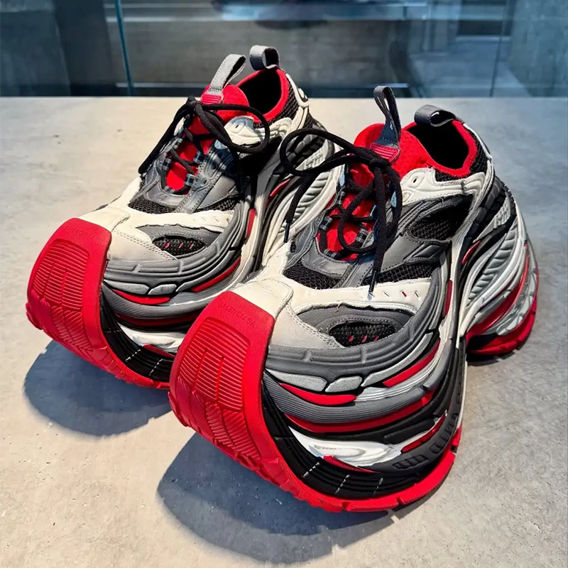 官方正品超厚底巴黎16xl老爹鞋2025新款炸街透气运动休闲男款女潮