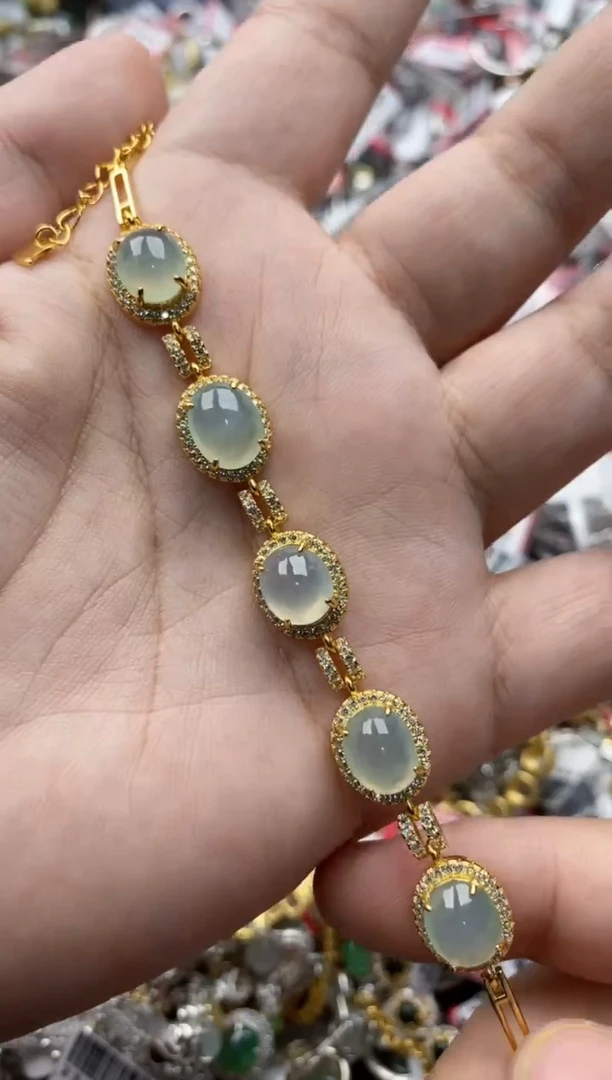 【闪购商品】翡翠戒指银S925镶嵌11111---7