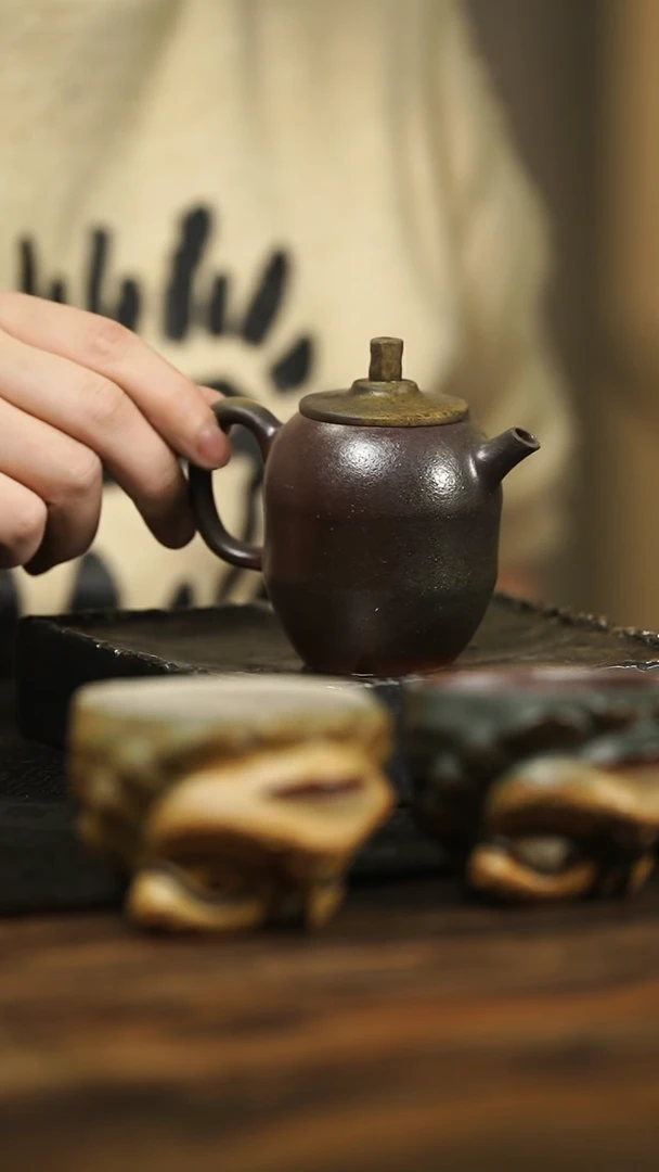 【闪购商品】紫砂茶杯94号 瑕疵 紫砂柴烧