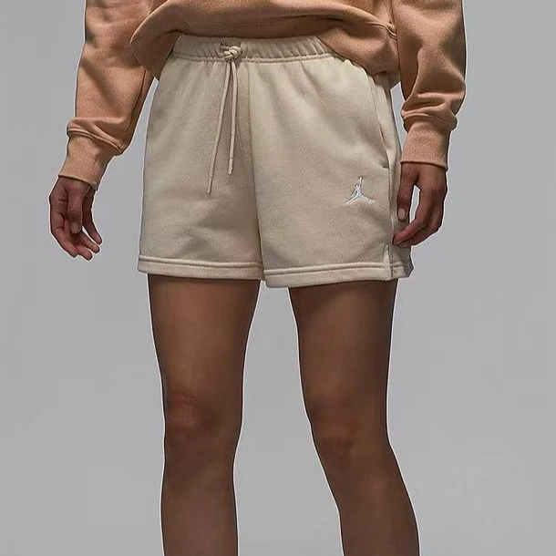 耐克Jordan女子针织飞人刺绣Logo休闲宽松运动短裤 HJ1366203 #HB