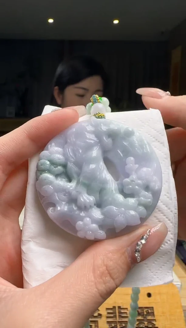 【闪购商品】翡翠吊坠(赠链)未镶嵌CC@@960Q1J10445A