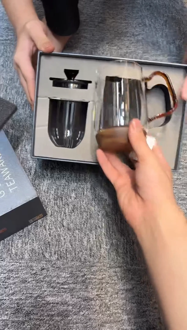 孤品包装瑕疵-禾器-木允杯-琥珀色