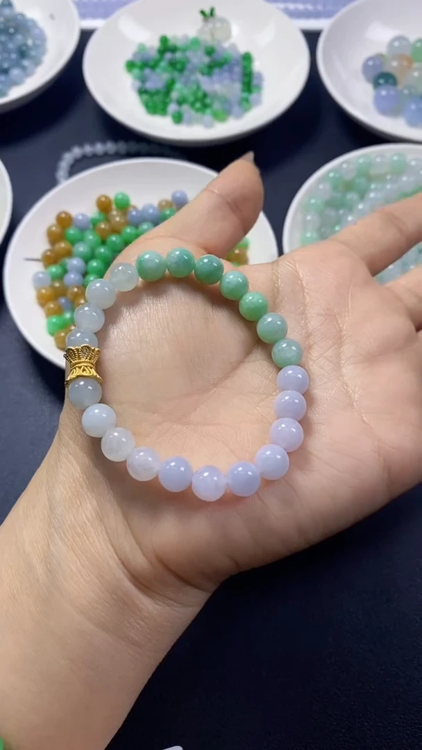 【闪购商品】翡翠散珠天然翡翠A货