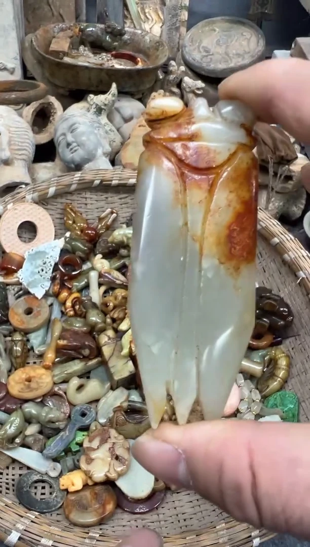 未镶嵌和田玉（糖玉）挂件111111