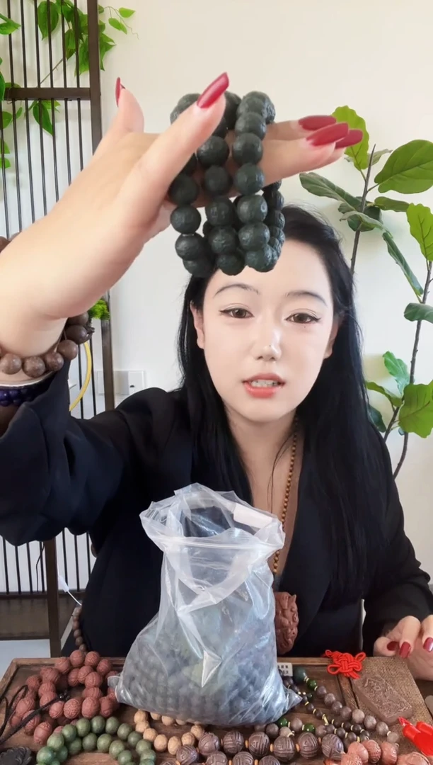 泥塑【清肝凝神吉祥手串】古法合香
