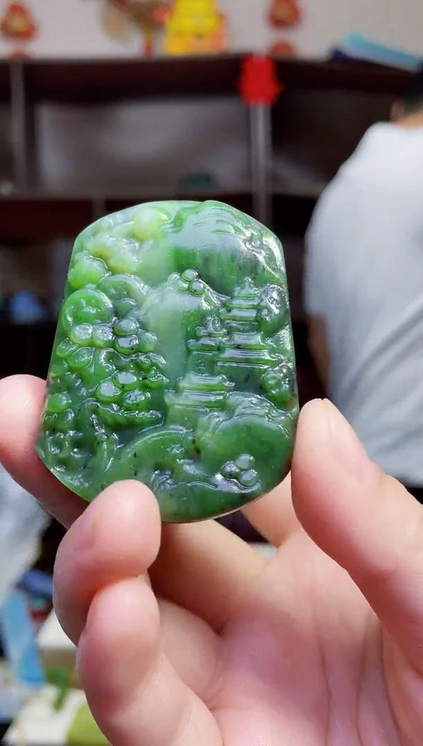 和田玉未镶嵌颈饰1