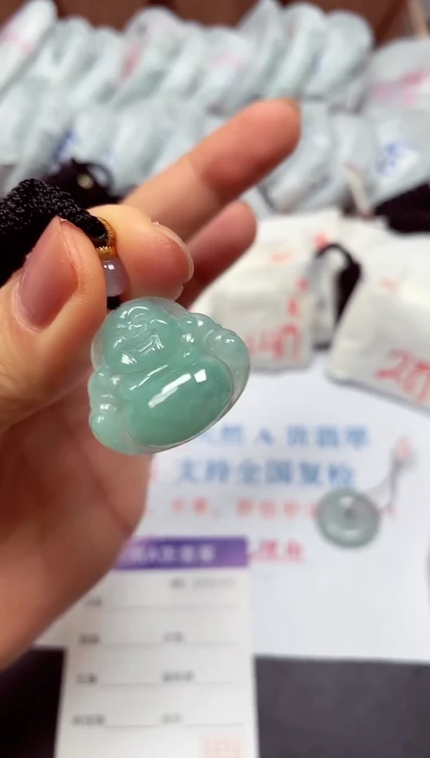 颈饰未镶嵌翡翠天然A货