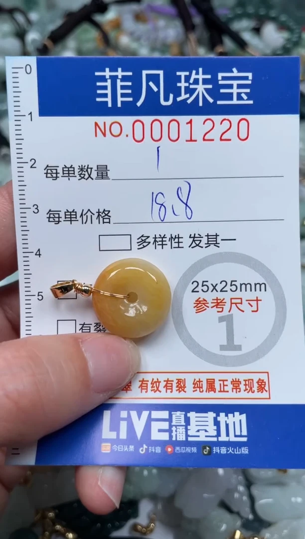 【闪购商品】翡翠颈饰未镶嵌00..1220