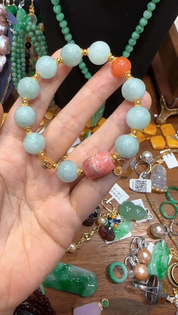 未镶嵌手链翡翠翡翠