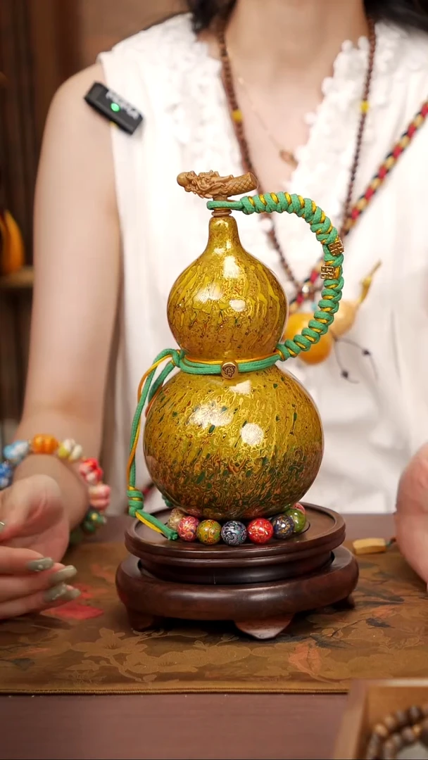 82 易林高端工艺大漆酒葫芦--618