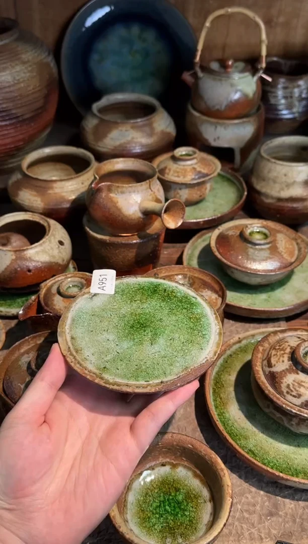 A951破碎感泥料非柴烧，跑单禁拍！