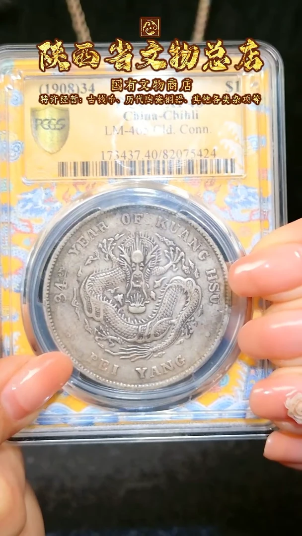 【闪购商品】银北洋造 光绪龙/XF40/5424