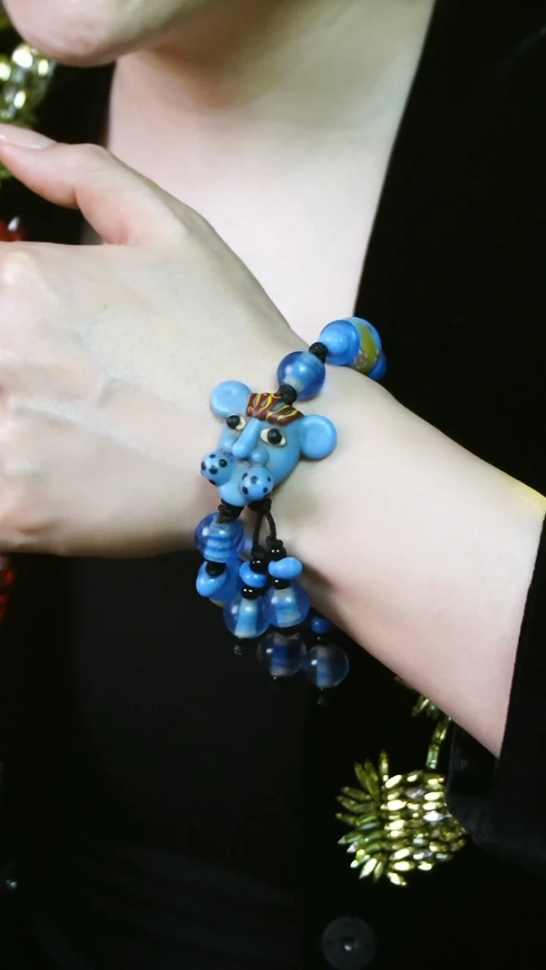 琉璃DIY复古百搭手串