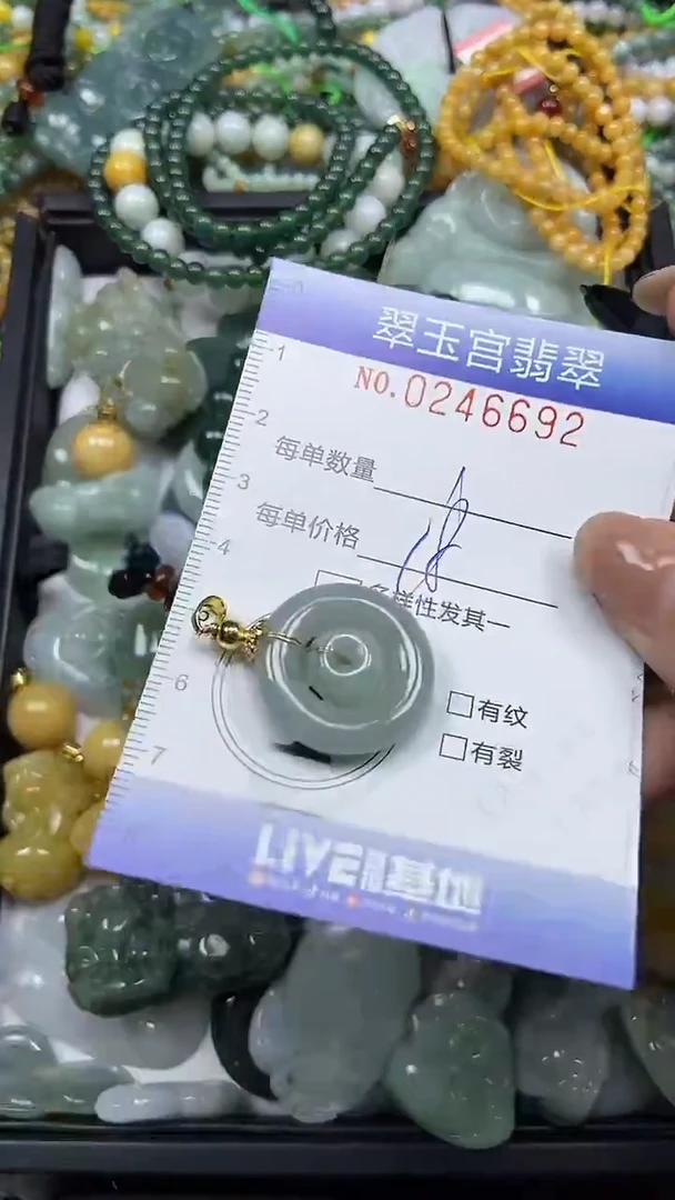 颈饰未镶嵌翡翠闪购C0246692