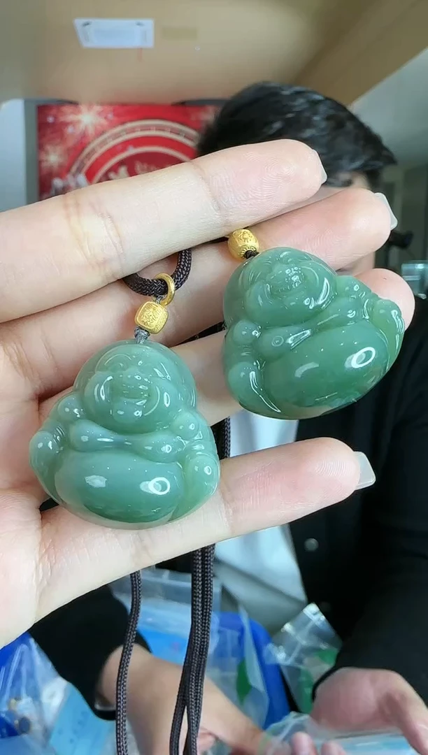 【闪购商品】和田玉吊坠18K金镶嵌0119-142多样性发一件