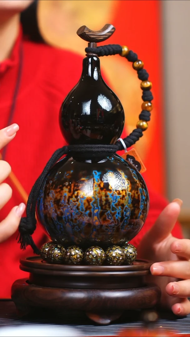 【闪购商品】JQ154过年礼臻选大漆酒葫芦