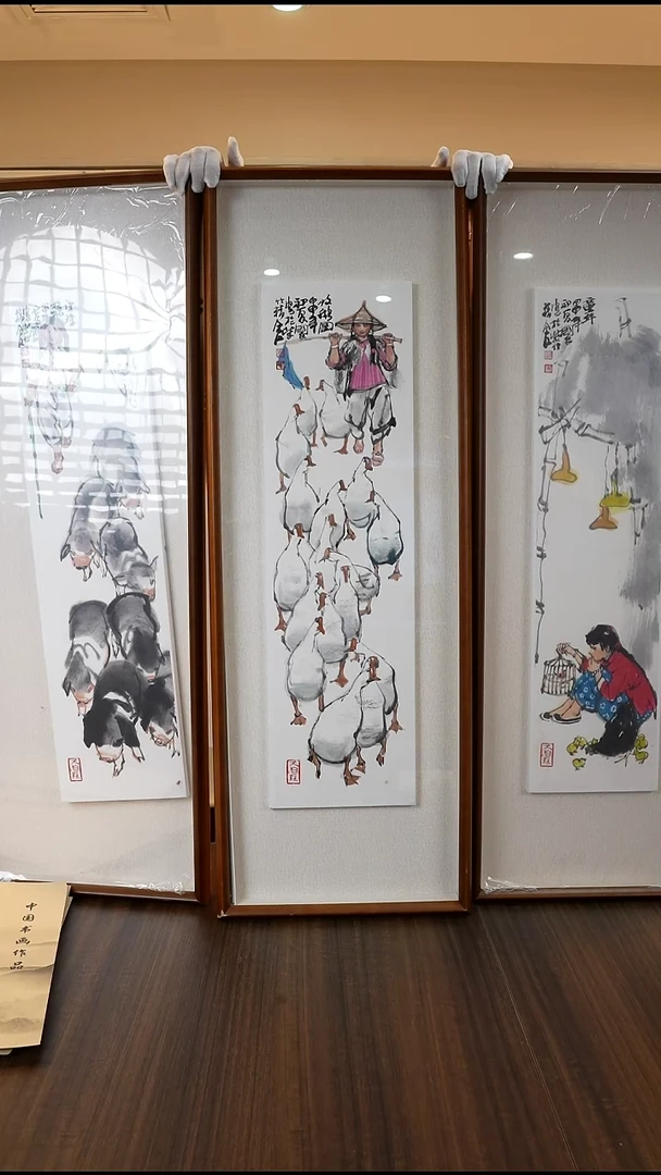 国画史老师作品