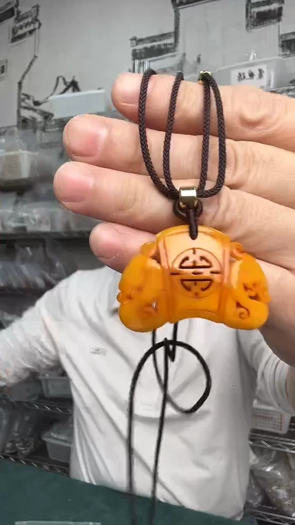 裸石琥珀未镶嵌微瑕建议勿拍20