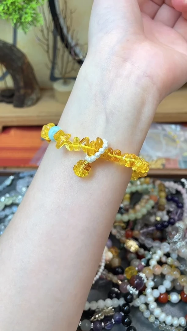 【闪购商品】蜜蜡手链未镶嵌183手串