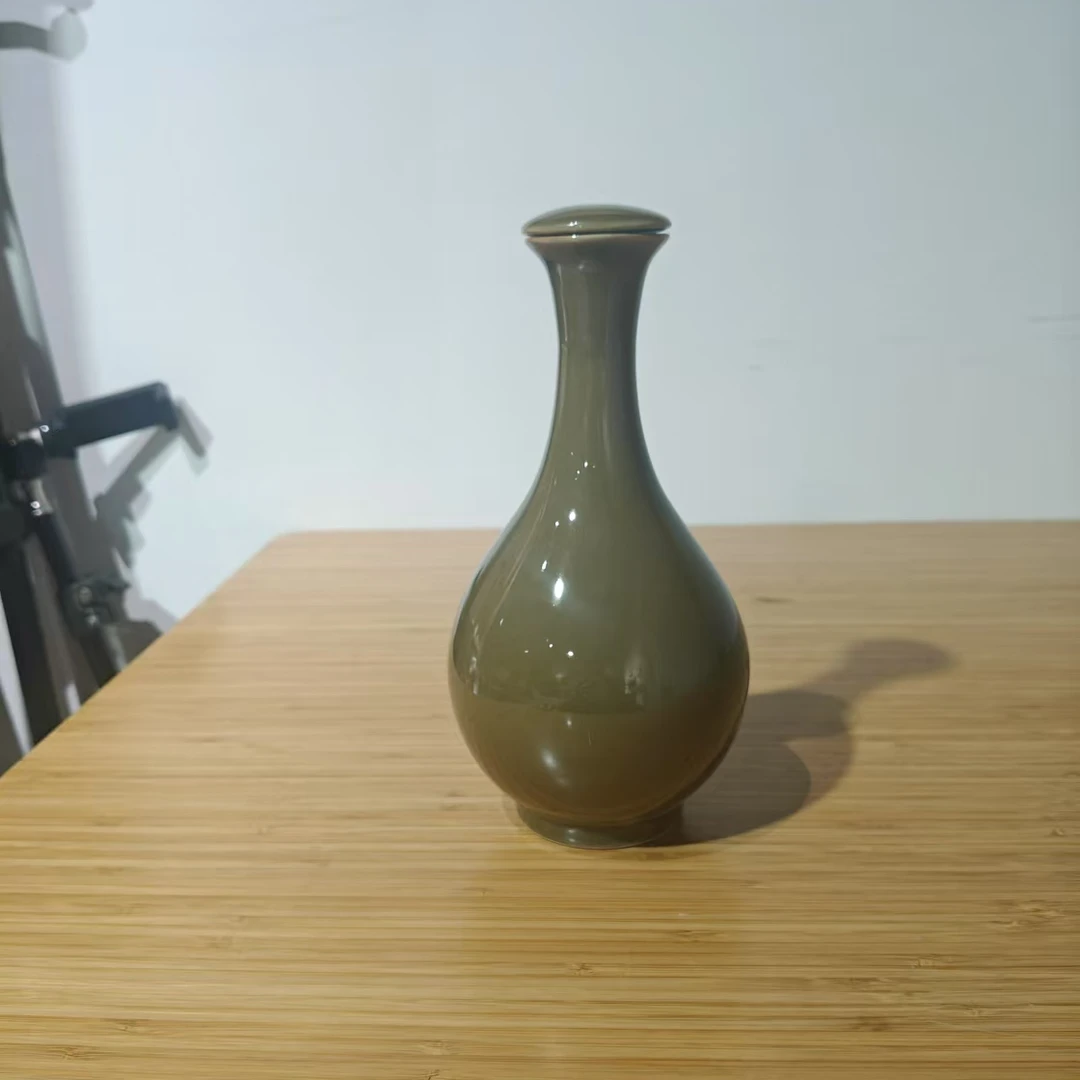 廷怀窑活态瓷C玉壶春瓶