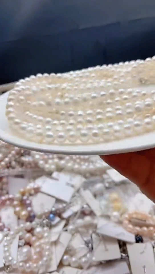 淡水珍珠未镶嵌颈饰1