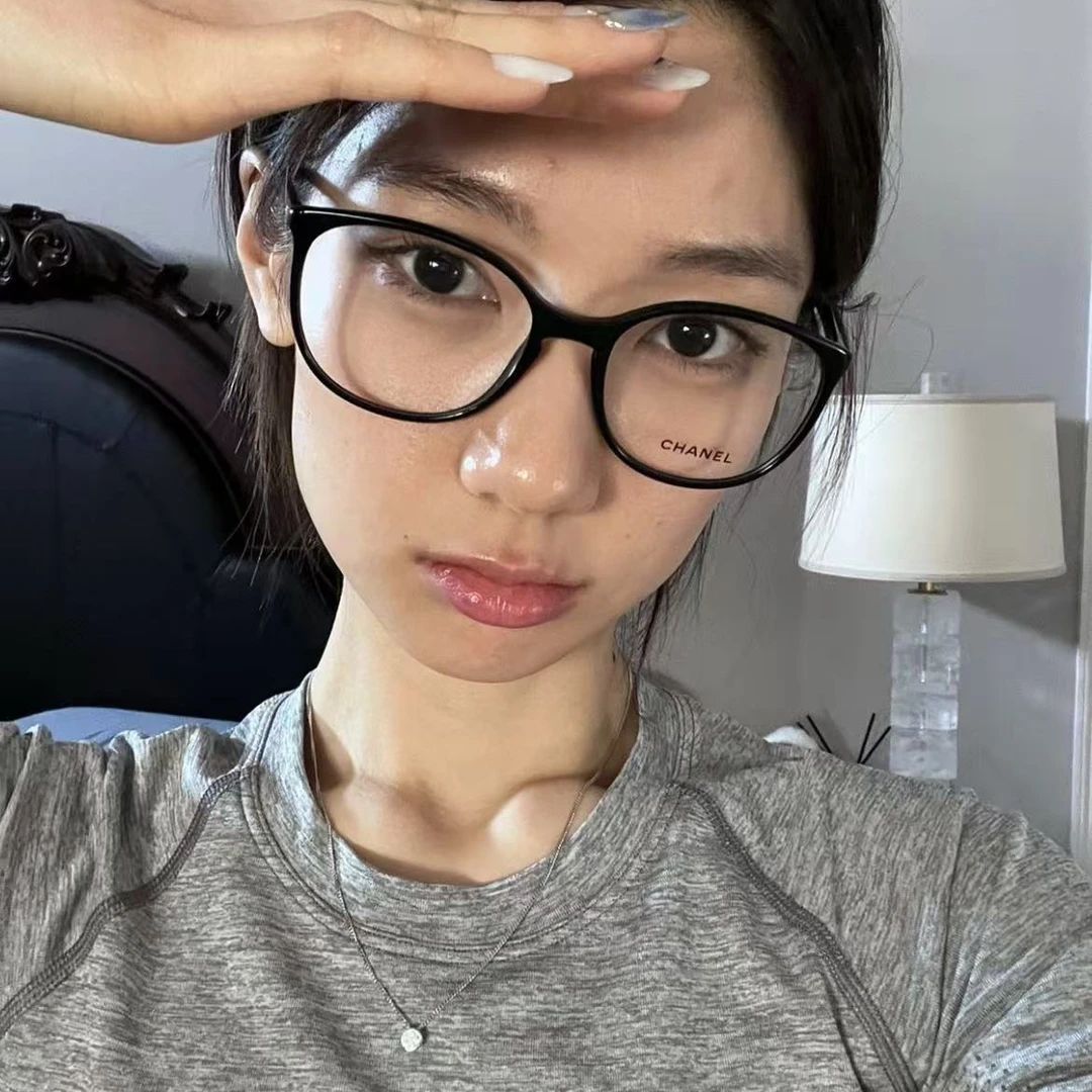 未使用 Chanel/香奈儿 徽标平光镜