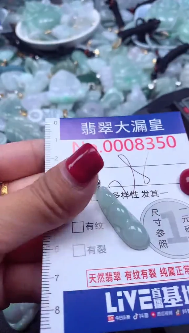 颈饰未镶嵌翡翠8350