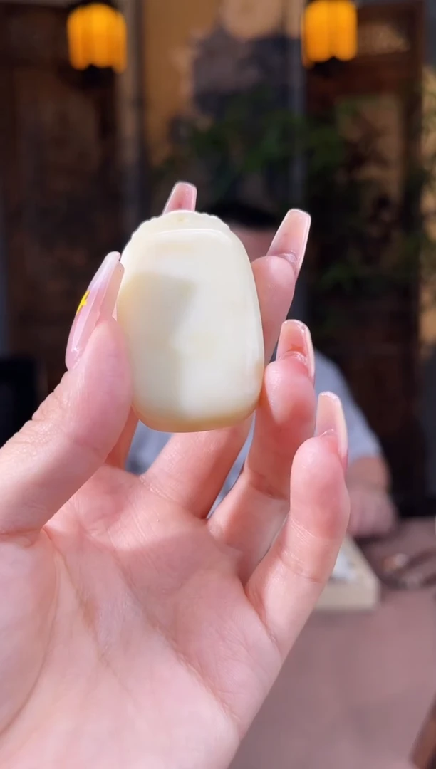 和田玉未镶嵌颈饰S175