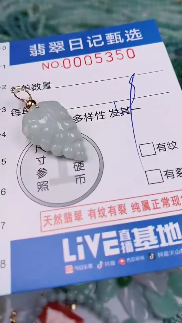 【闪购商品】翡翠颈饰未镶嵌00005350