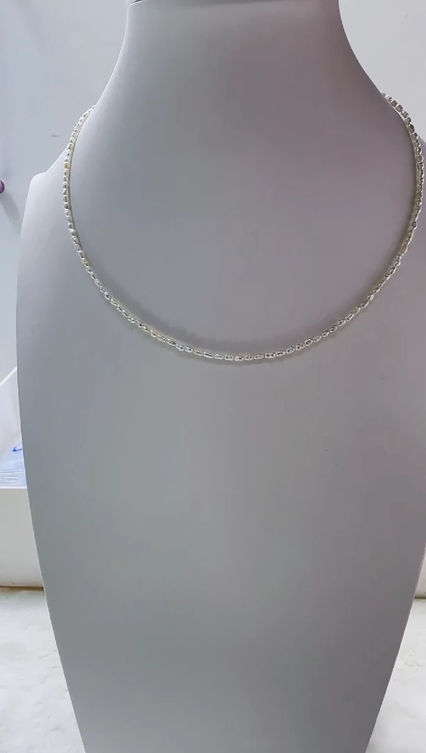 银S925镶嵌淡水珍珠DA ss190 项链