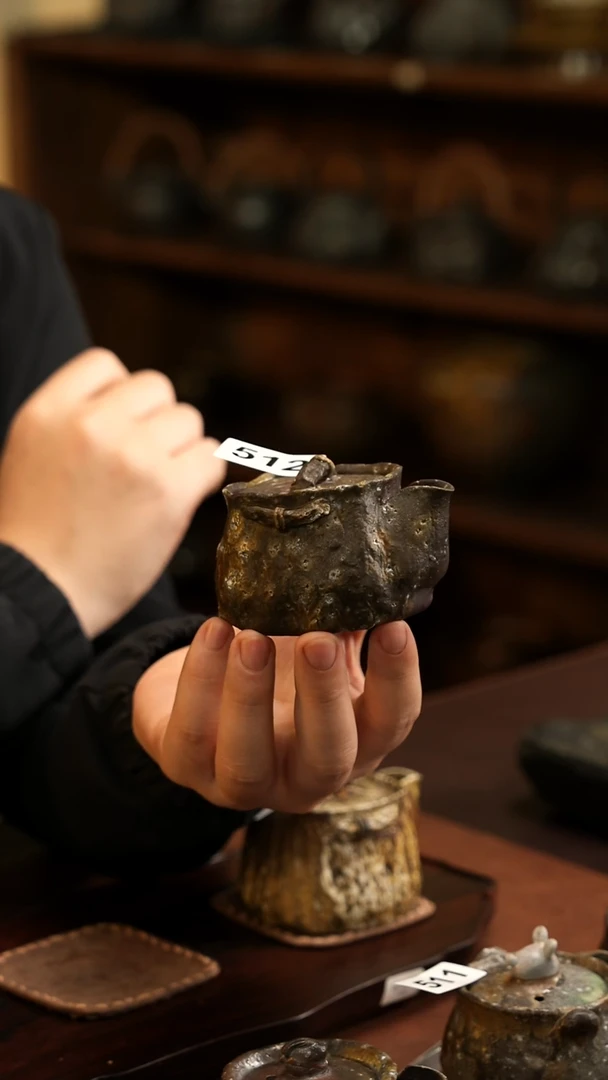 【闪购商品】杯512月露烧柴烧手捏宝瓶