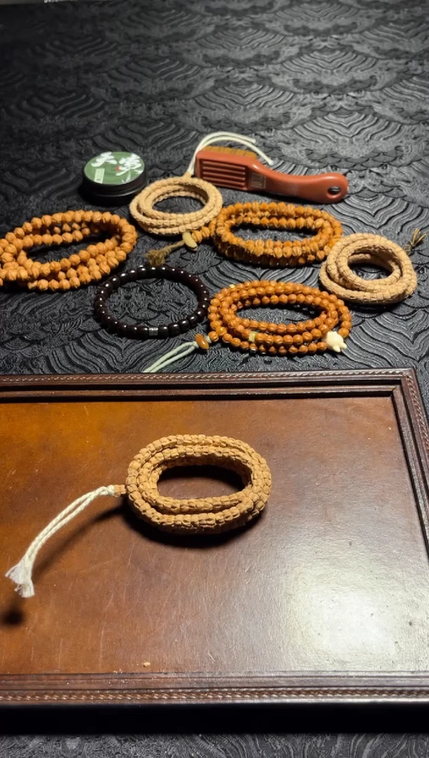 手串柏香籽/百香籽小鱼出品--小角度斜切鬼